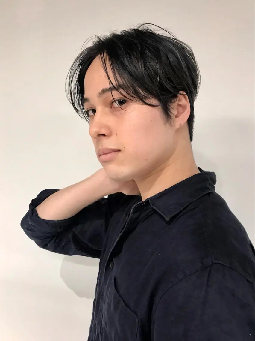 ショート カラー メンズ KOOKI スティードトーキョーのヘアスタイル