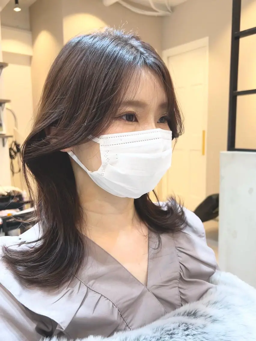 セミロング 小山 ヨシタカのヘアスタイル