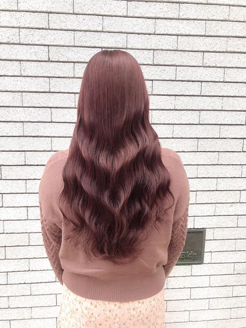 セミロング カラー カット ヘアカラー トリートメント 縮毛矯正/ 髪質改善/浅見拓哉のヘアスタイル