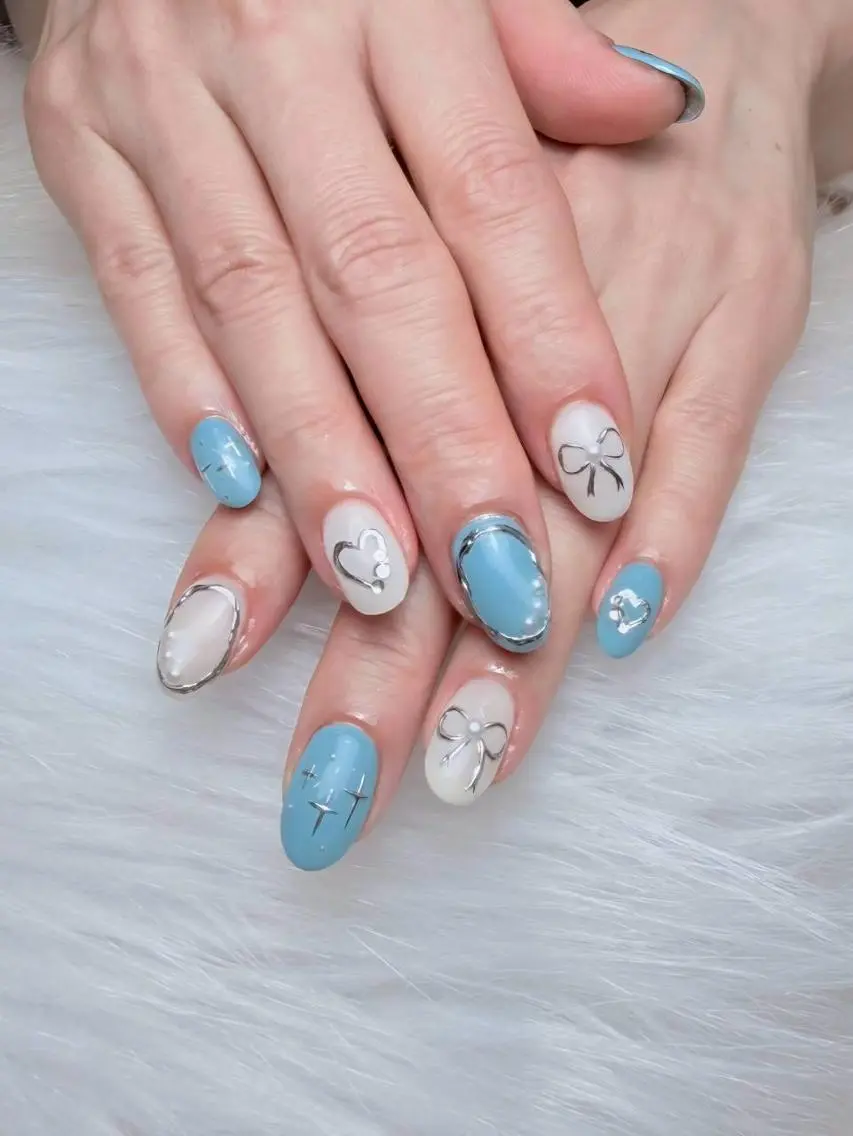 ネイル ジェルネイル マグネットネイル 持ち込み オフィスネイル パラジェル ハンドネイル Mihana Nails.*♡のネイルデザイン