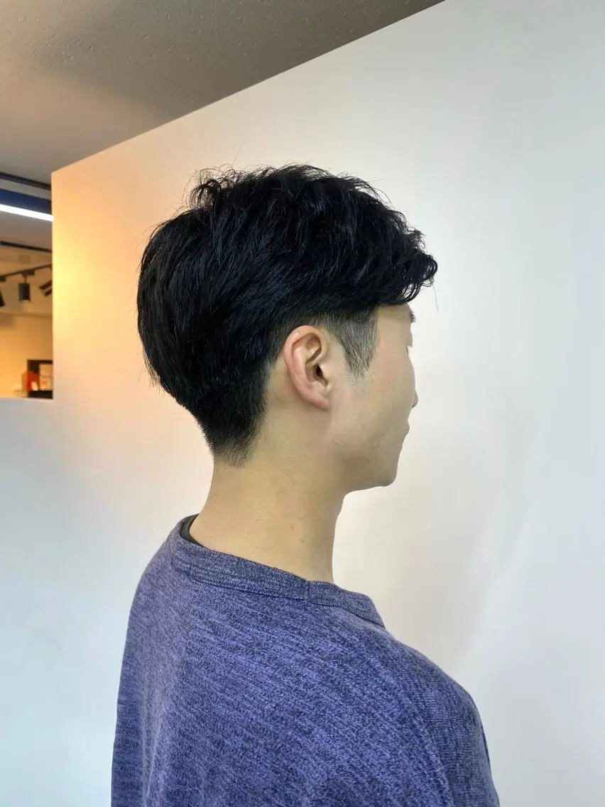 ショート カラー パーマ メンズ Aujuaソムリエ 🎨‎♡HARUのヘアスタイル