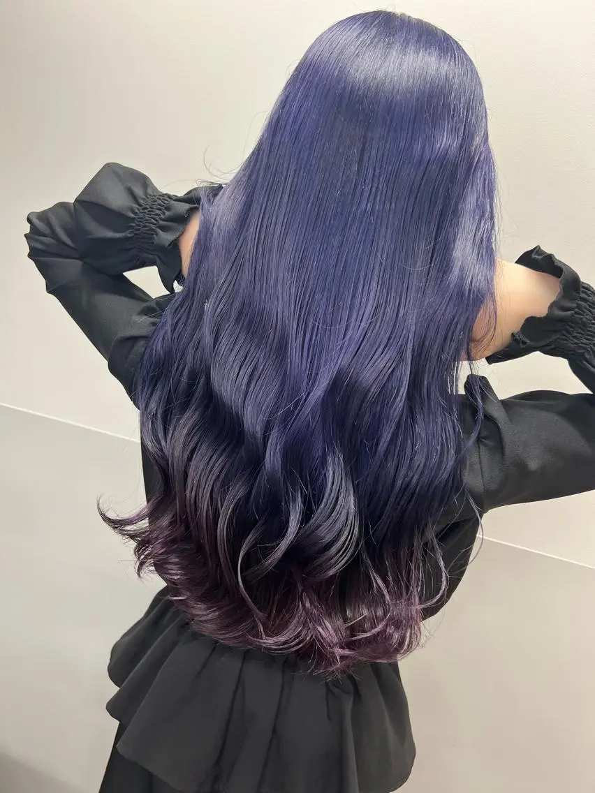 セミロング カラー カット ヘアカラー 顔まわりの神様✨ 透明感カラー藤嶋秀幸のヘアスタイル