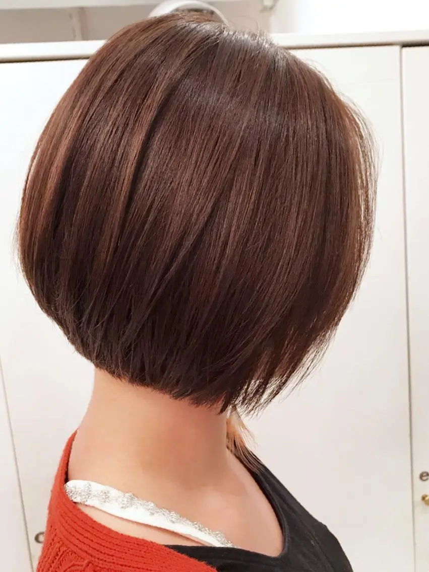 ショート カラー 大人女性ショート専門 tomodaのヘアスタイル
