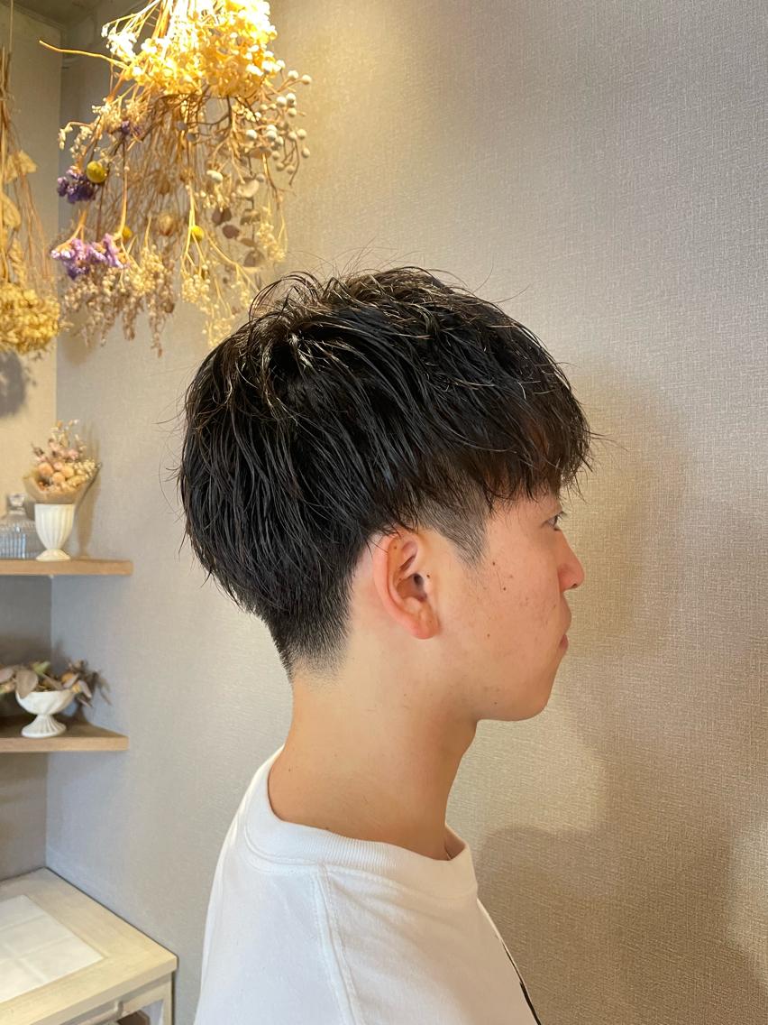 パーマ メンズ 荒牧 絵美のヘアスタイル