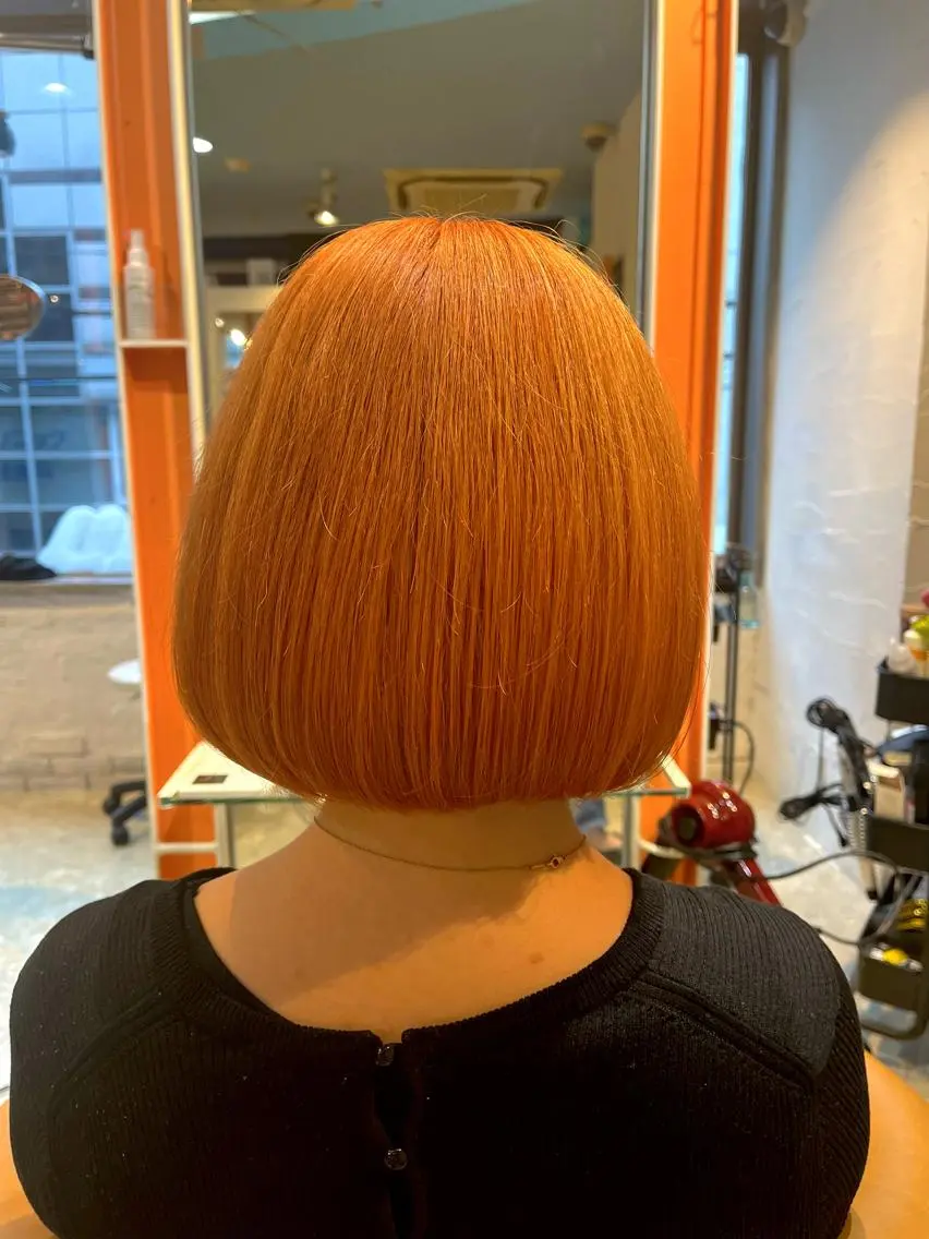 ショート カラー ヘアカラー うしだ かおるのヘアスタイル