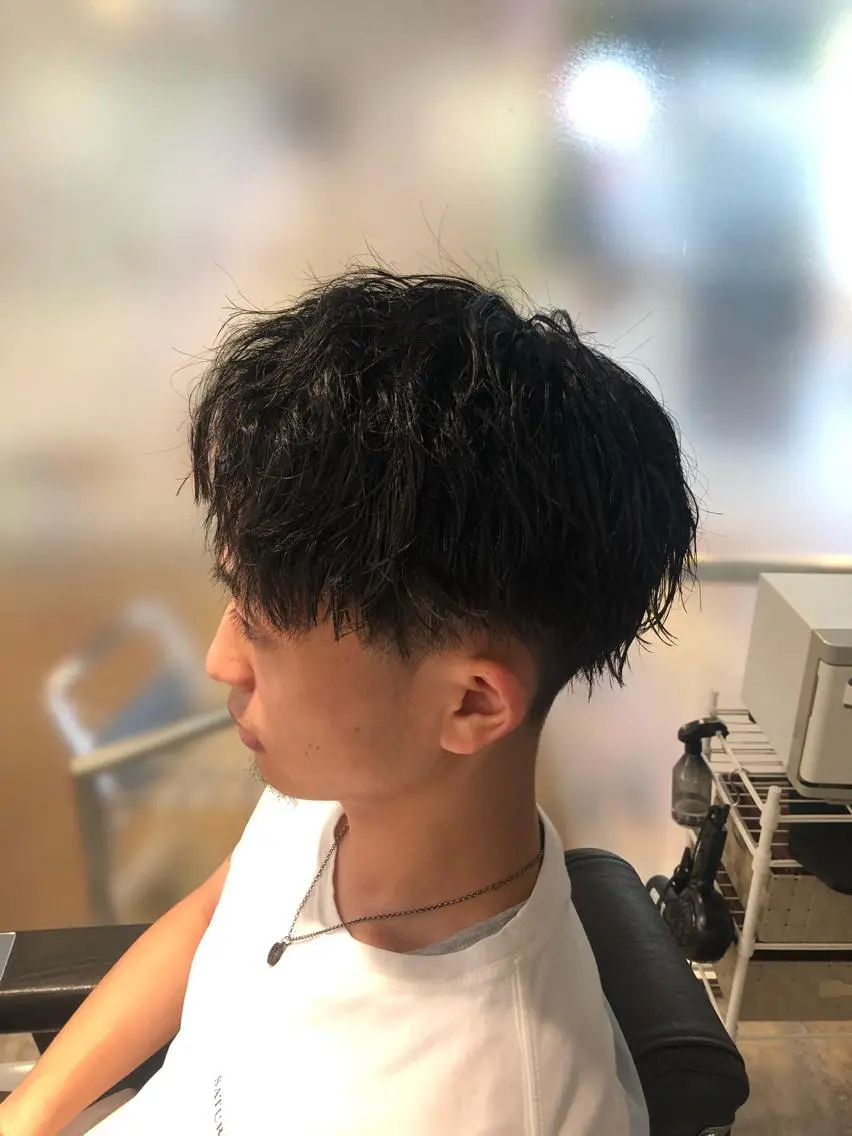 ショート メンズ rilune matsuoのヘアスタイル