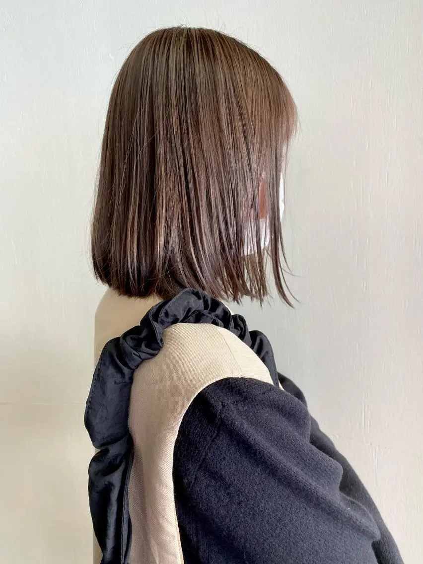 ミディアム カラー LOVESTOIKE 堂本のヘアスタイル
