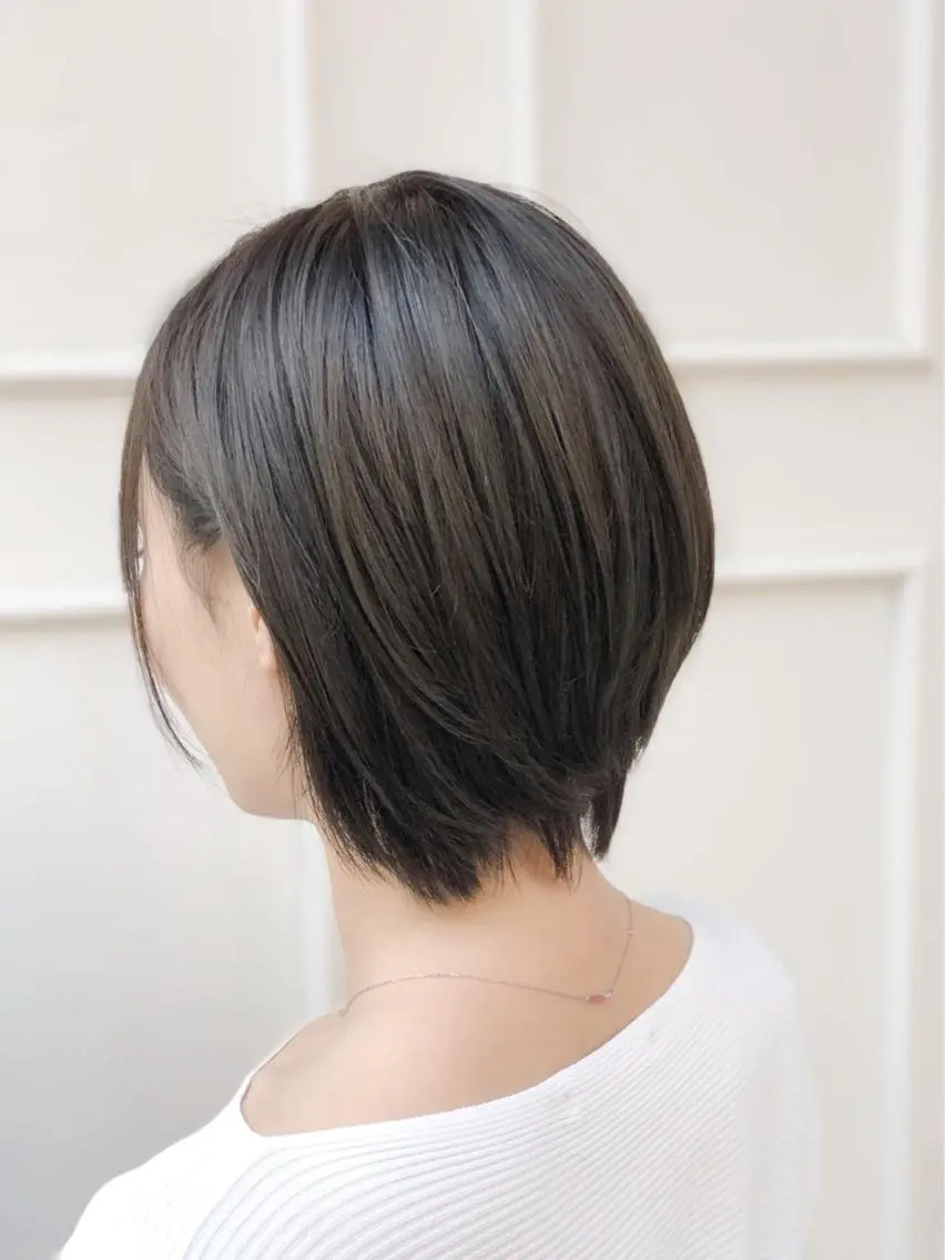 ショート カラー ショートボブ アッシュ ベージュカラー ボブ ショートヘア 🫟Blanco🫟 Color&Careのヘアスタイル