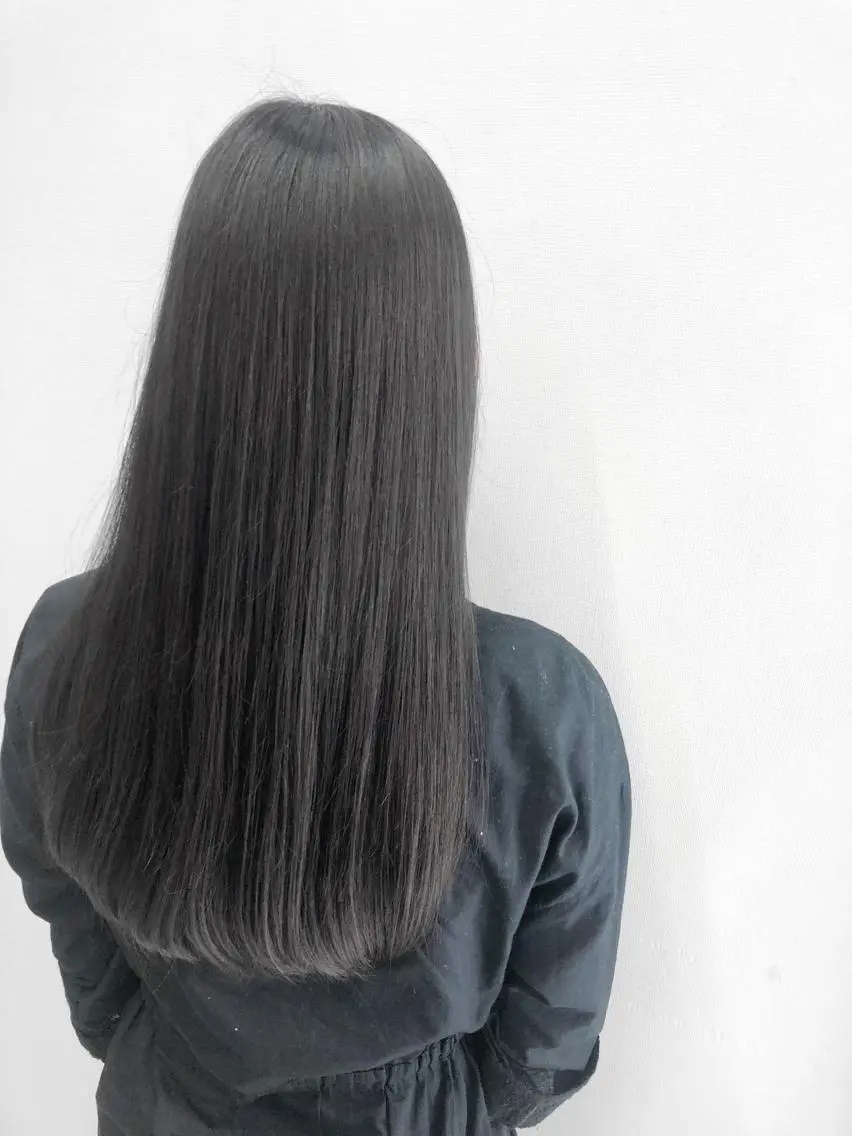 ロング カラー パーマ ヘアアレンジ ワンレンボブ シールエクステ ベージュカラー 透明感カラー ダブルカラー カット 縮毛矯正 トリートメント ブリーチカラー🔥 パーマ【佐々木凌平】のヘアスタイル