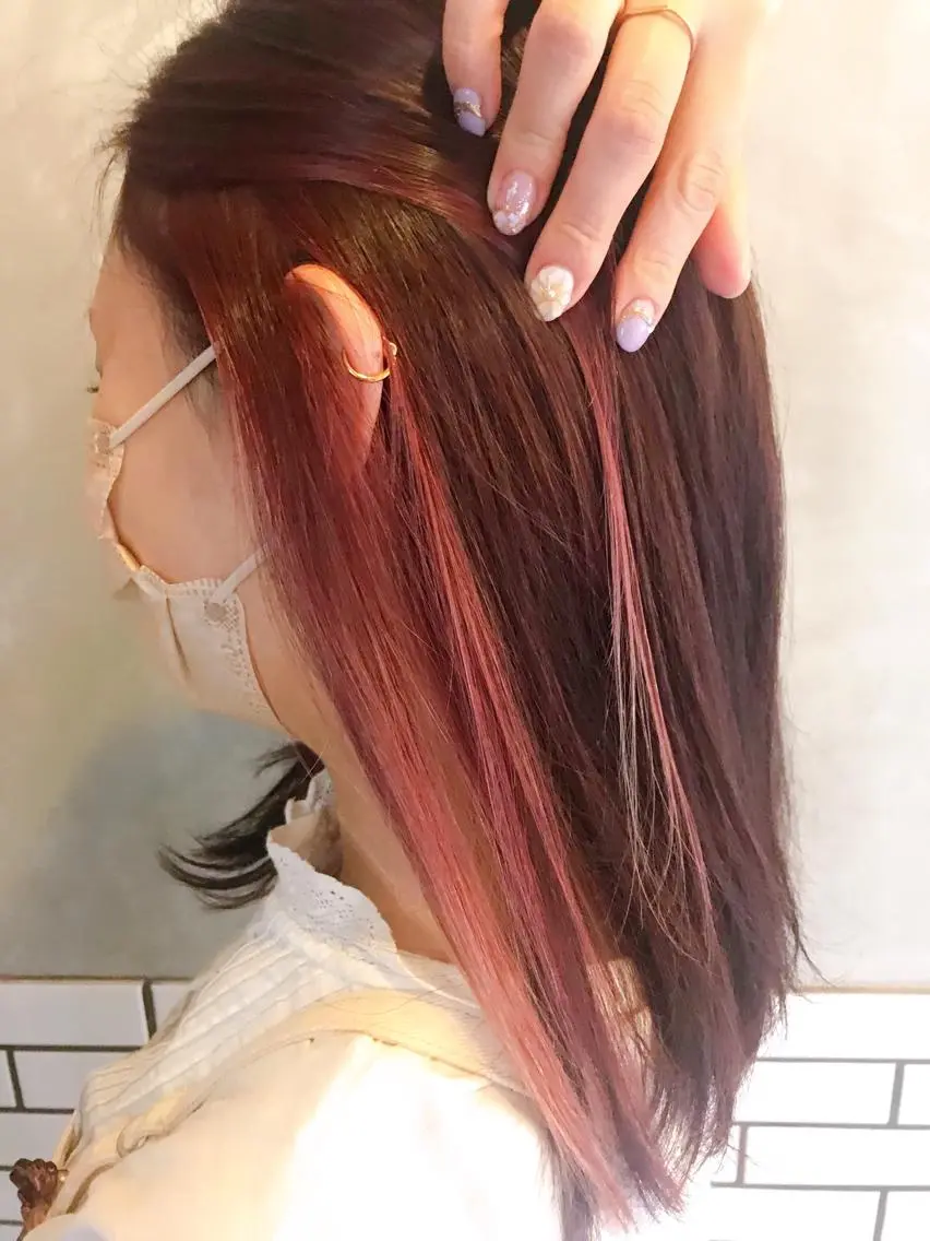 ミディアム ✂️波パーマ⭐️ツイ スパ✂️RYOのヘアスタイル