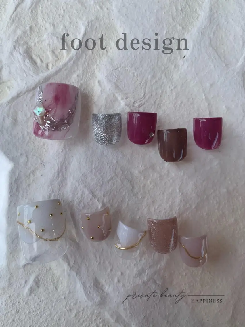 ネイル ジェルネイル ロングネイル スカルプネイル ネイルチップ ワンホンネイル happiness nailのネイルデザイン