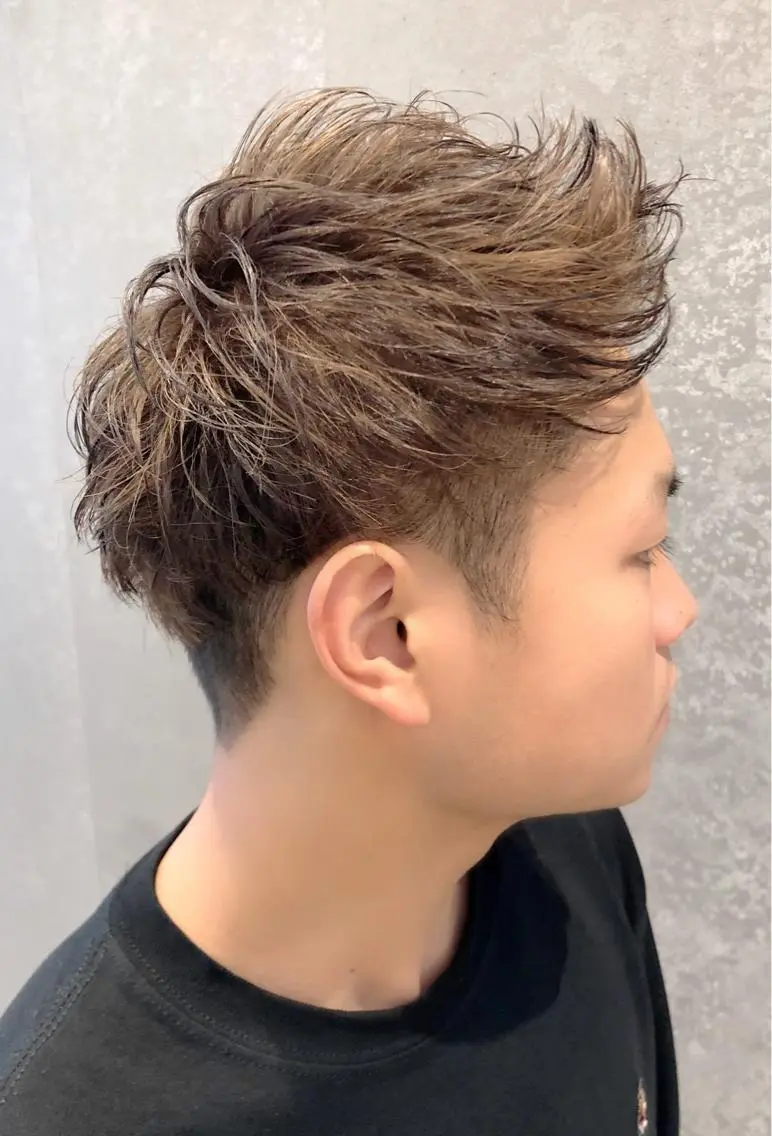 カラー メンズ カット ヘアカラー トリートメント 千葉 大聖のヘアスタイル
