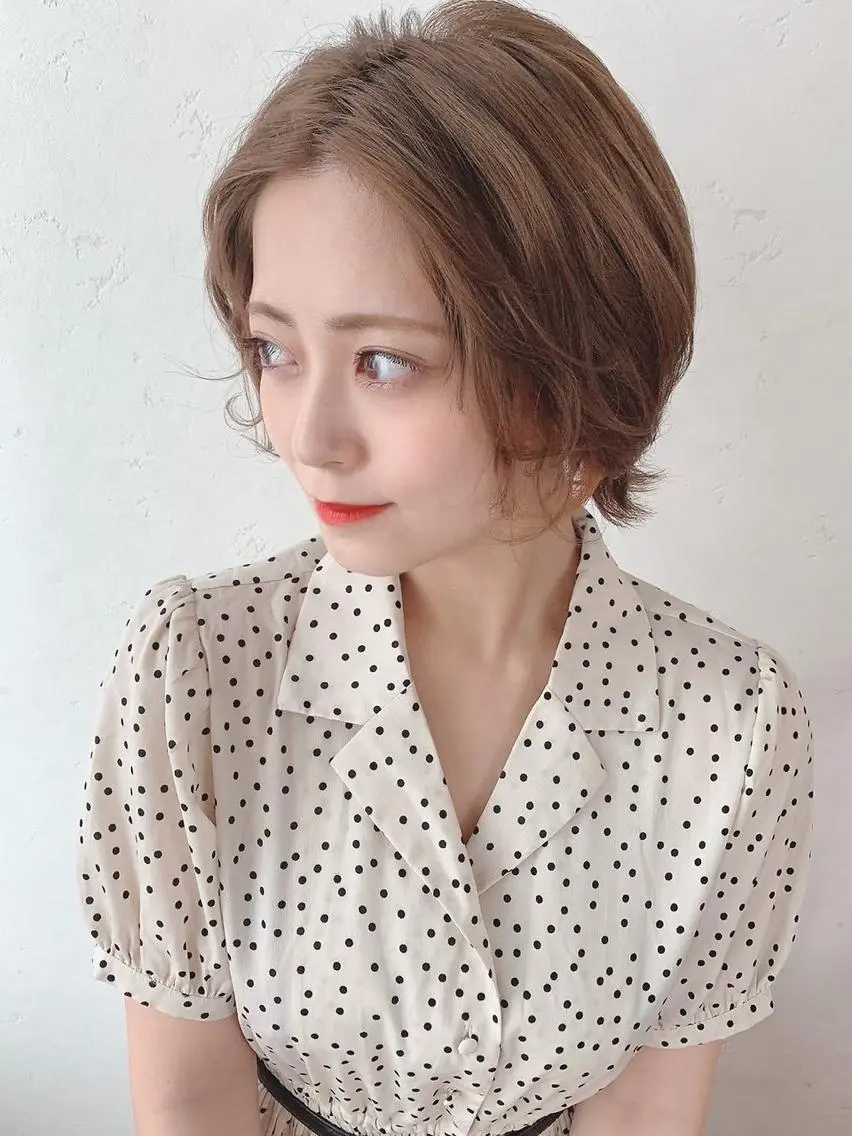 ミディアム カット ヘアカラー メンズパーマ 髪質改善☆有馬のヘアスタイル