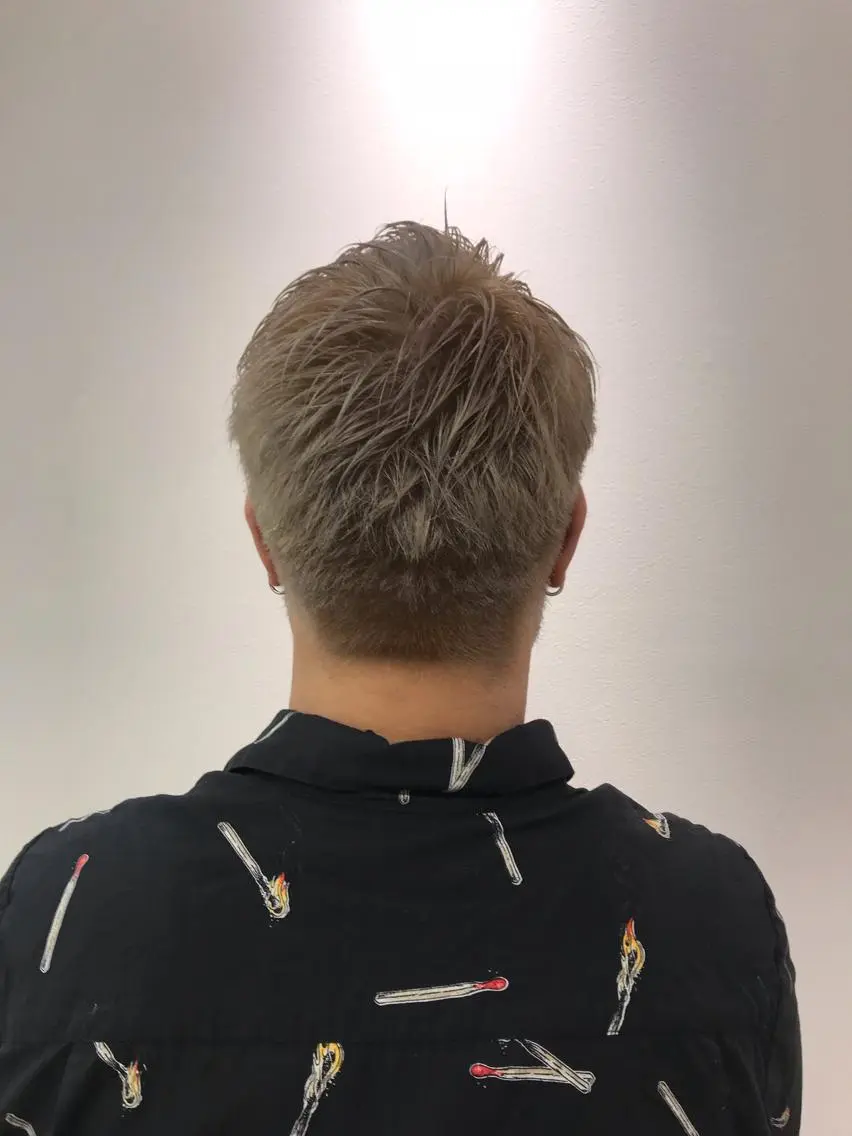 カラー メンズ ri saのヘアスタイル