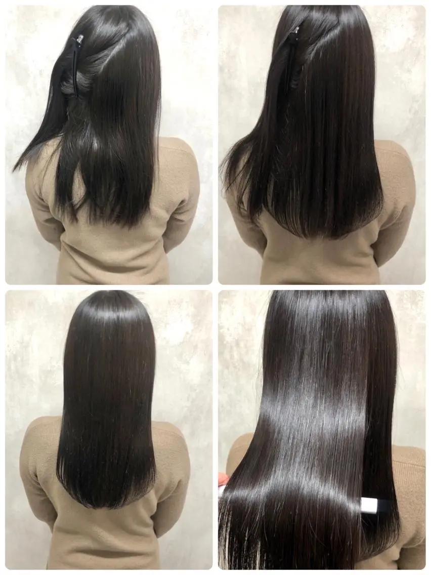 セミロング トリートメント 縮毛矯正 トリートメント あなた史上 最高を提供のヘアスタイル