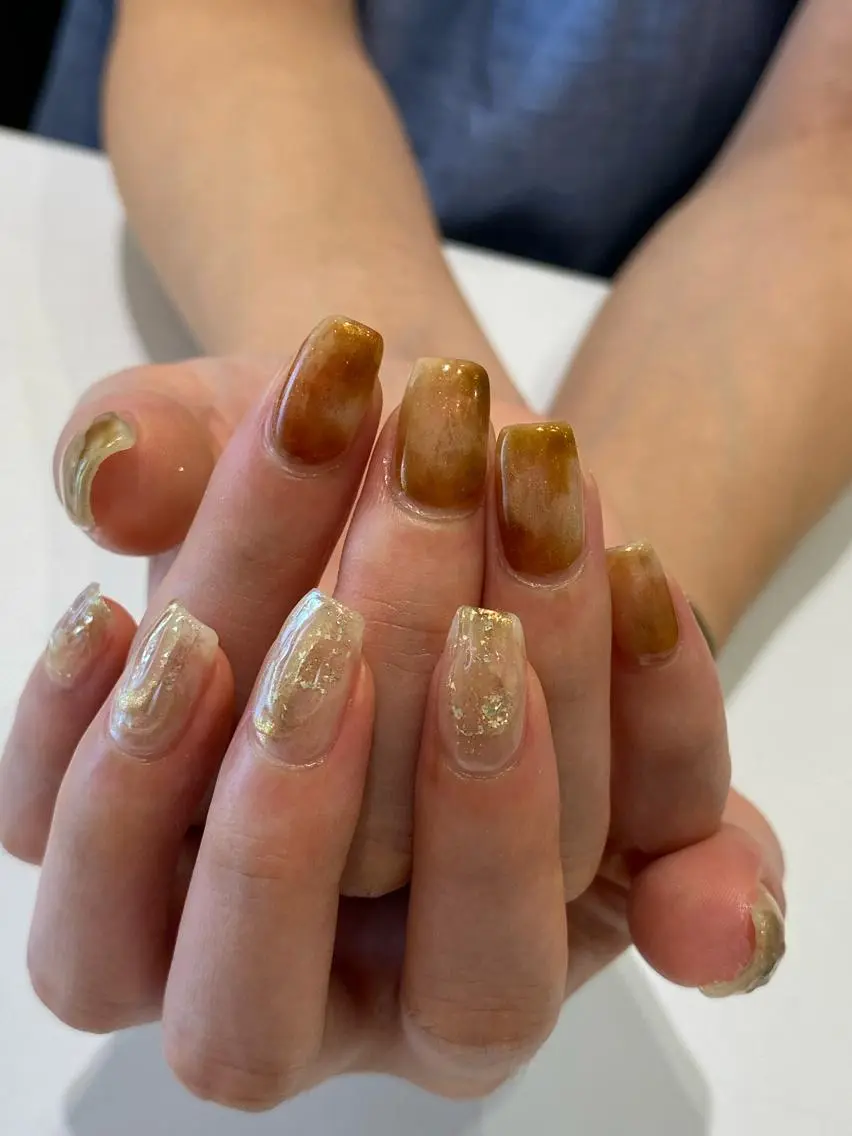 ネイル ニュアンスネイル ハンドネイル Ann nailのネイルデザイン