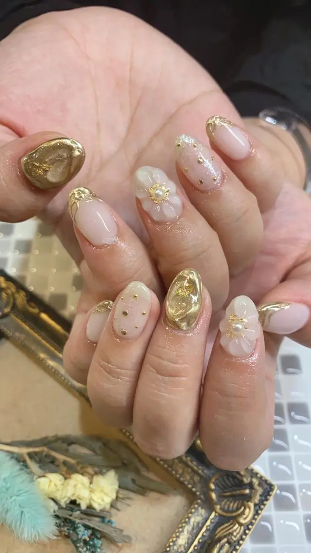 ネイル 成人式 nailist yuiのネイルデザイン