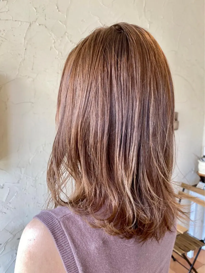 ミディアム カラー Ichimura yurieのヘアスタイル