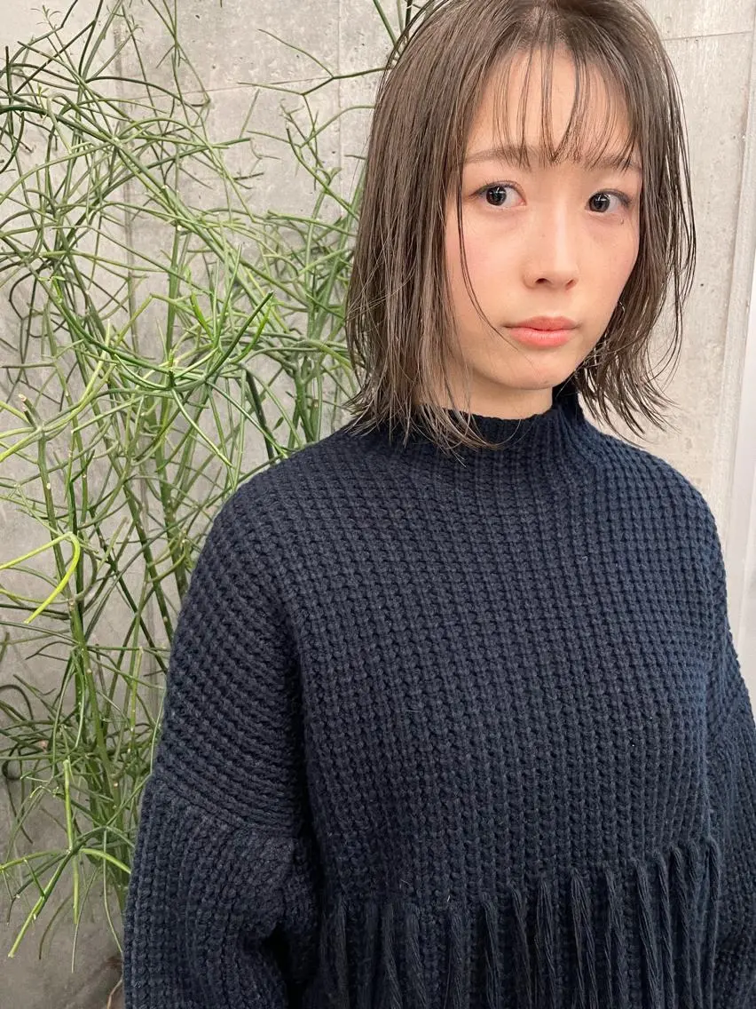 ショート カラー ブリーチ ブリーチなしカラー カット ヘアカラー トリートメント センスをお届けします 大谷将生infpのヘアスタイル