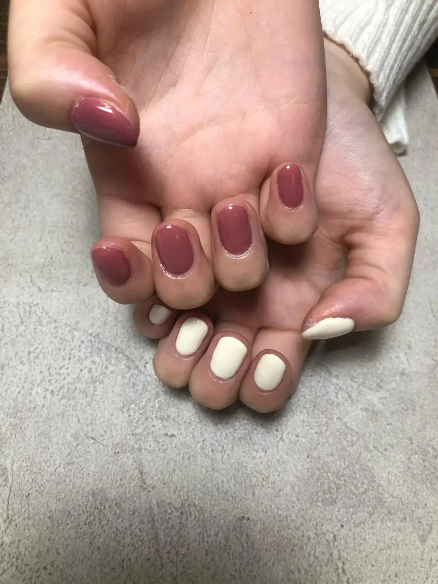 ネイル ハンドネイル Yarm As Etel.のネイルデザイン
