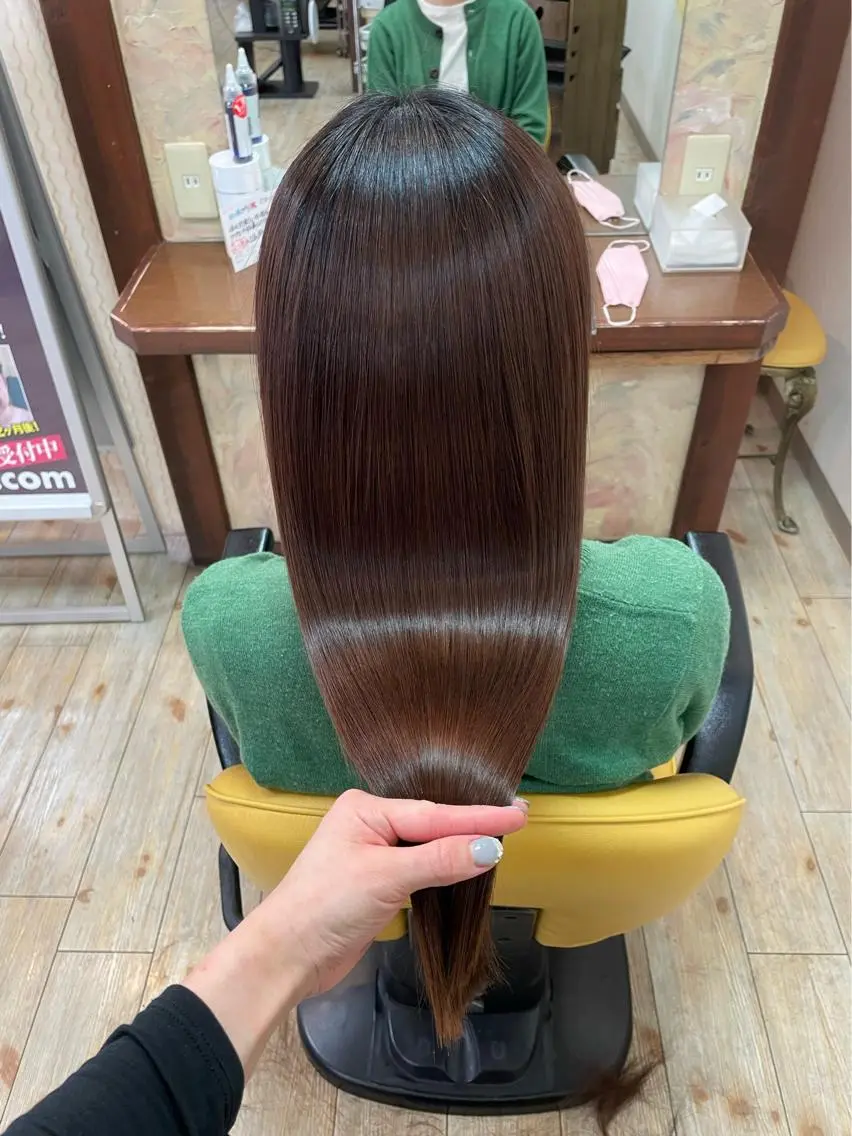 ロング カラー トリートメント ヘアカラー 渡辺 桃花のマツエク・マツパデザイン