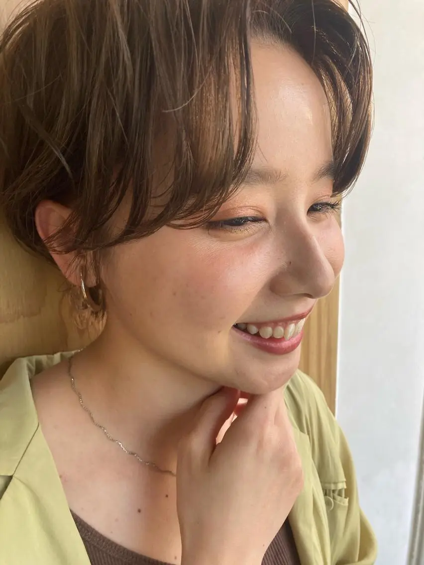 ショート カラー Hareru 豊田 修廣のヘアスタイル