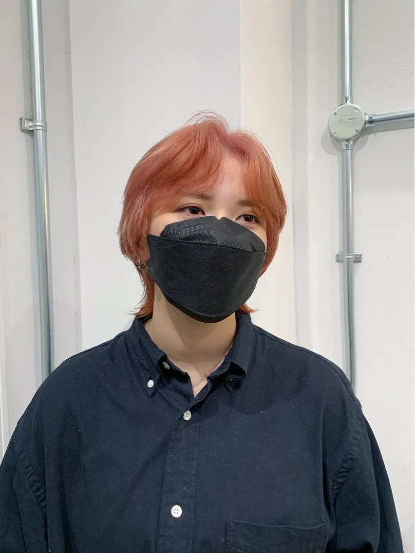 ショート カラー AMI🎀韓国ヘア 透明感カラーのヘアスタイル