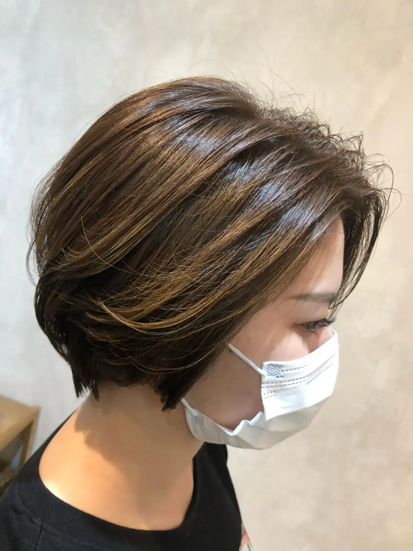 ショート ショートヘア カット ヘアカラー トリートメント 髪質改善 🐶とっくんのヘアスタイル
