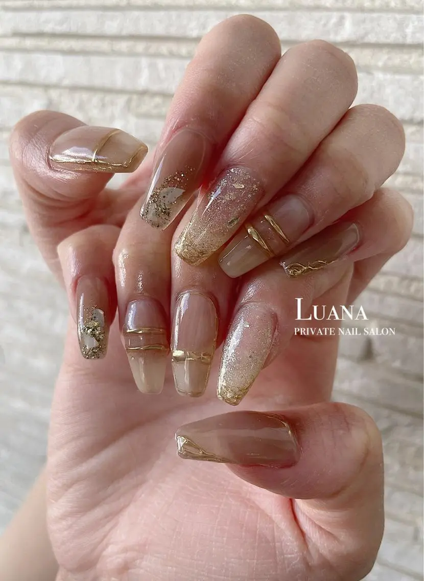 カラー ネイル マツエク・マツパ ハンドネイル nail salon neigeのネイルデザイン