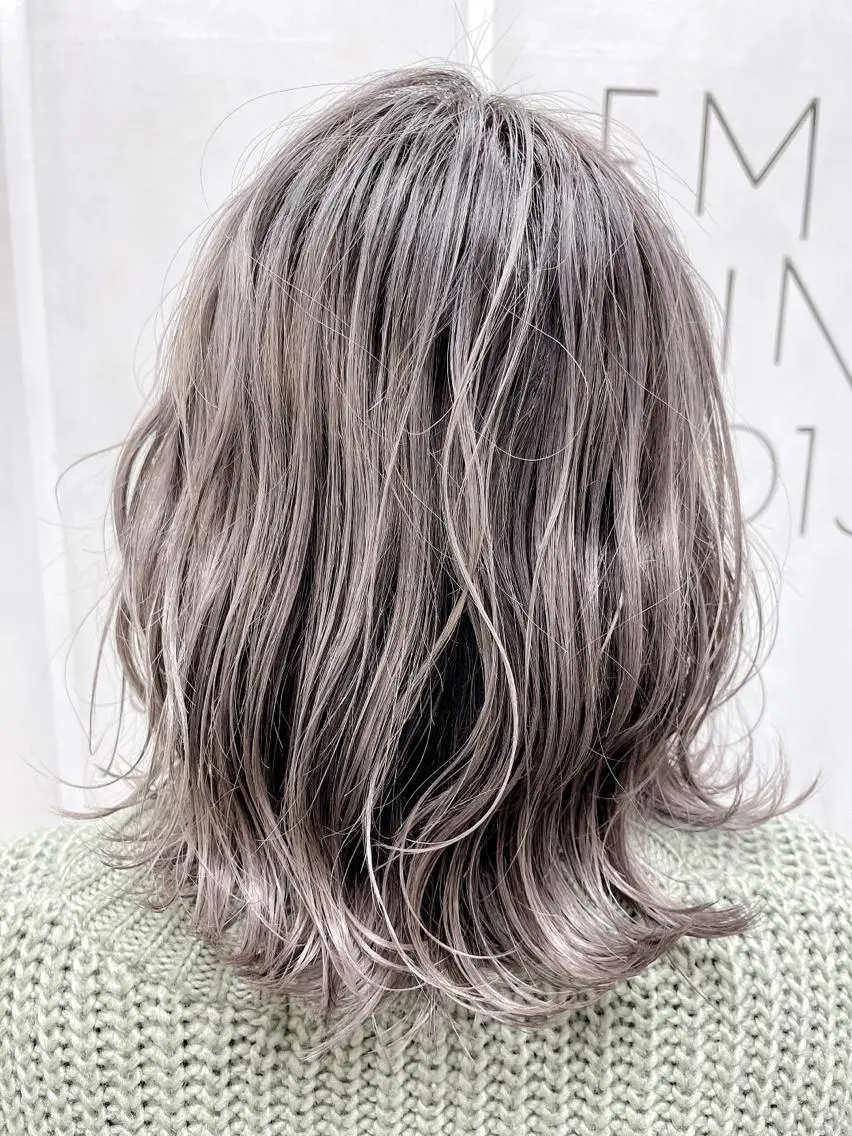 ショート カラー OAK溝の口 𖠋SHINYAのヘアスタイル