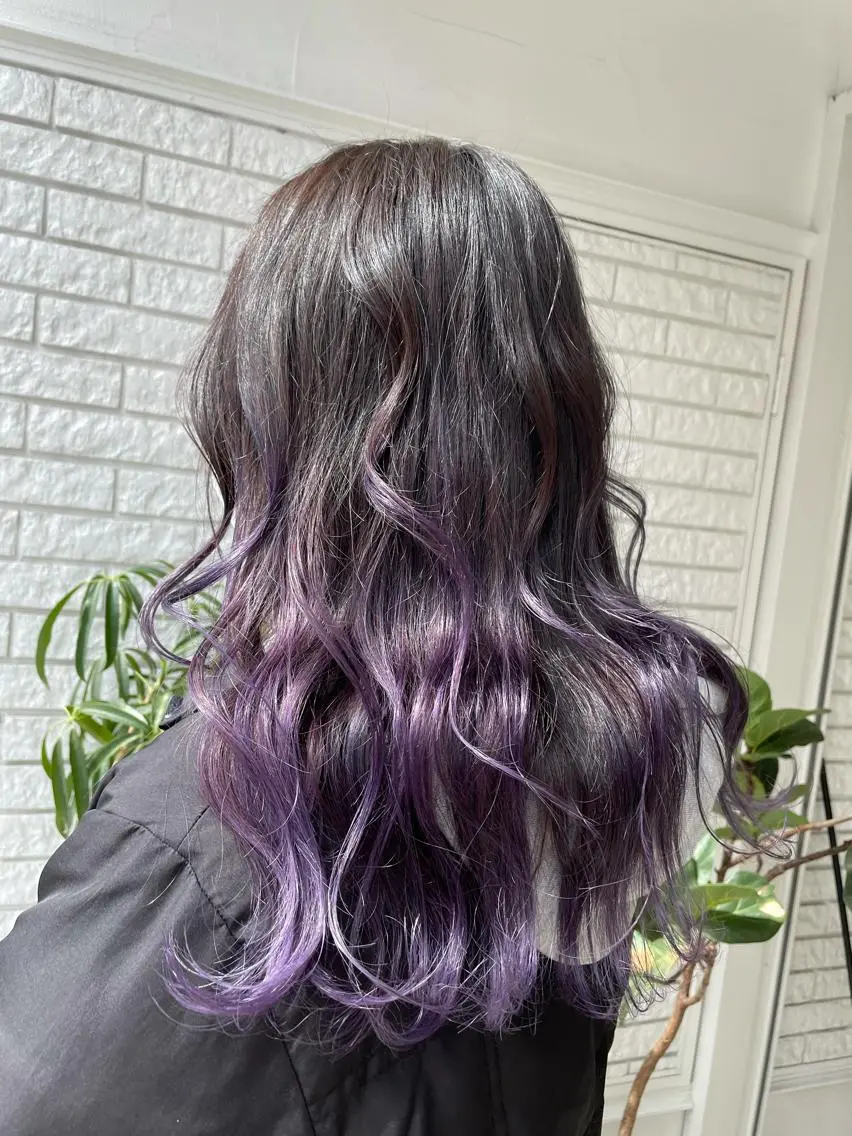 ロング カラー カット ヘアカラー miho 🌼🌼🌼のヘアスタイル