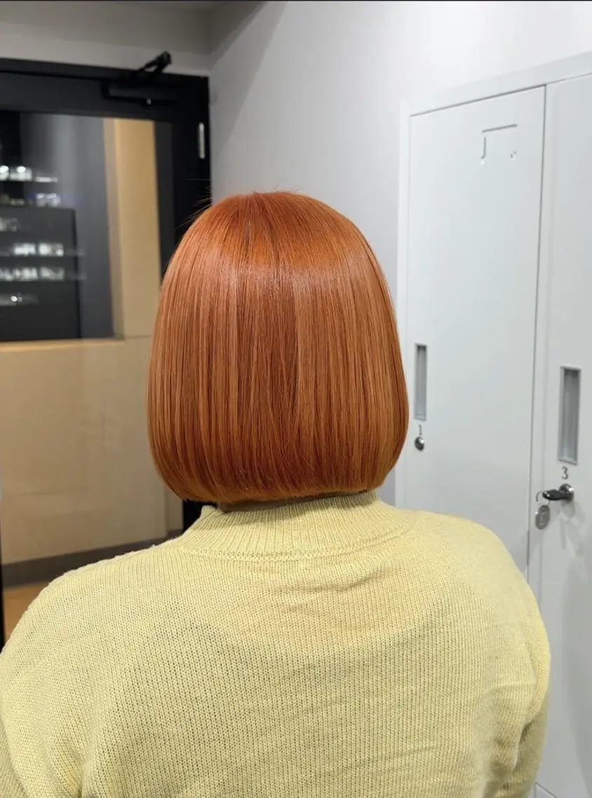 カラー ショート ブリーチ ダブルカラー カット ヘアカラー トリートメント ✨【公式】 juhl.横浜✨のヘアスタイル