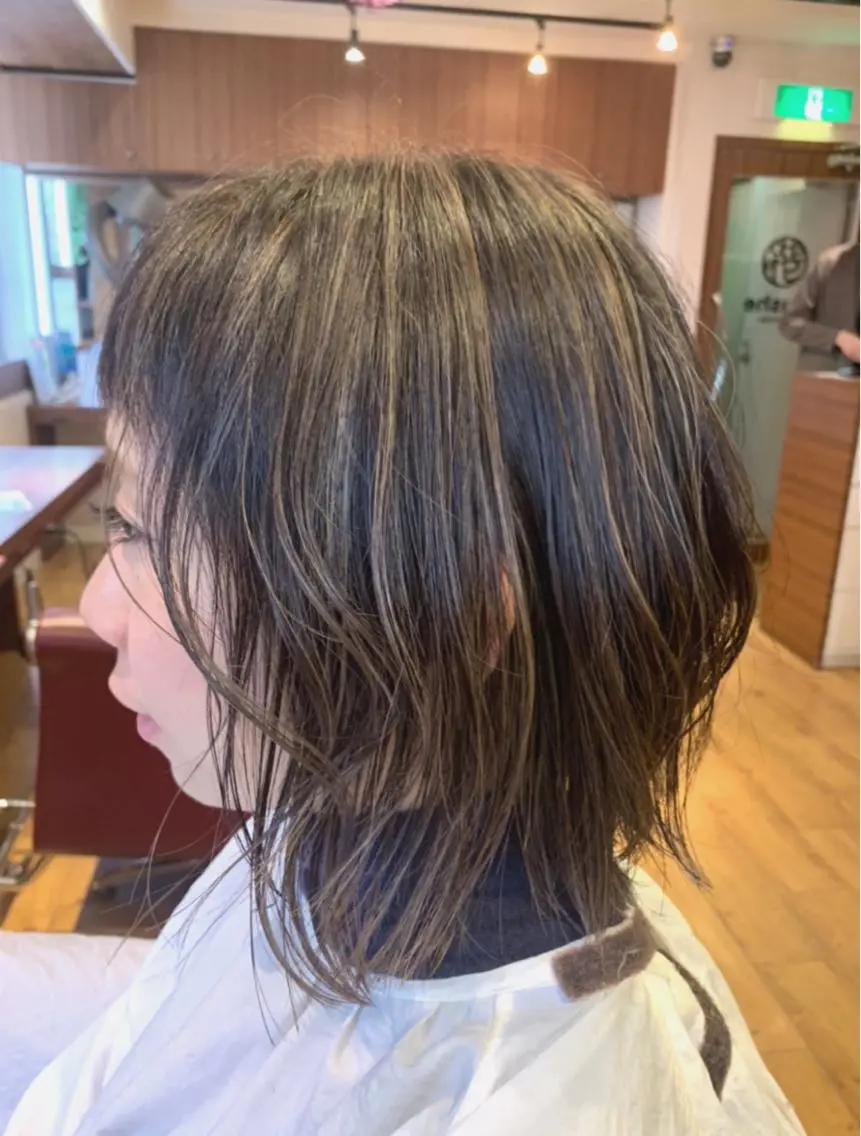ショート カラー ハイライトカラー ハイライト ✨ツヤ髪デザイナー ✨ひかり✨のヘアスタイル