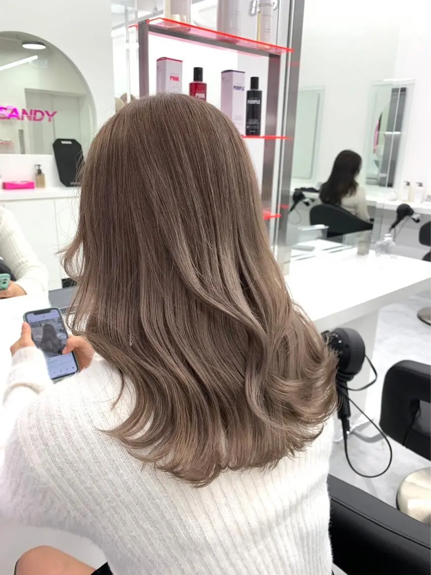 ロング カラー men's特化 値段以上の仕上がりにのヘアスタイル