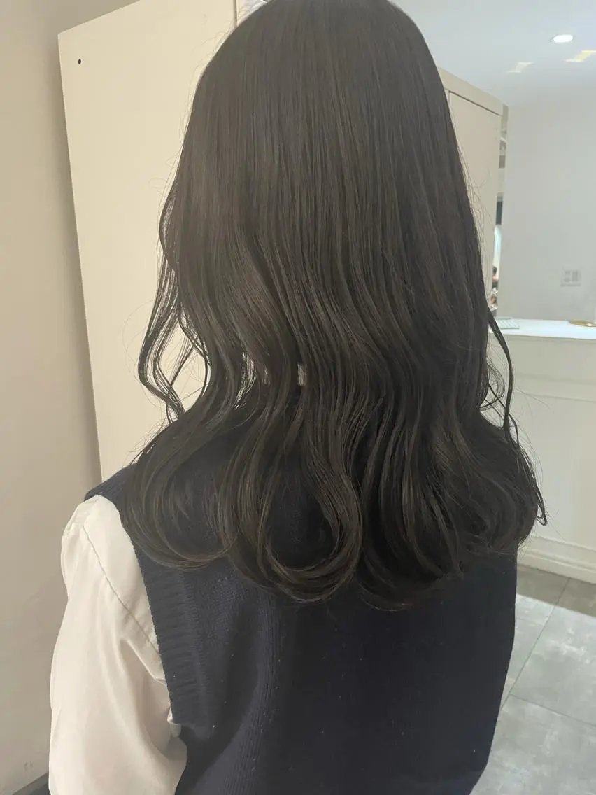 ミディアム カラー 大人ボブと似合 わせカラー/馬場 翼のヘアスタイル