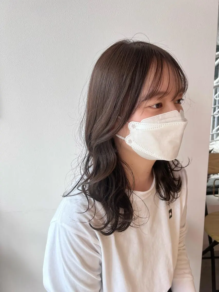ミディアム カット ヘアカラー トリートメント mai 🌷のヘアスタイル