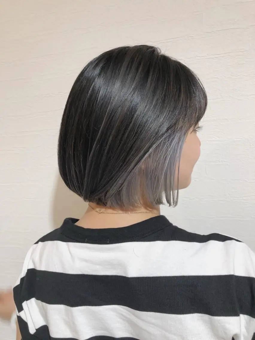 ショート カラー ヘアカラー 山崎 俊介のヘアスタイル
