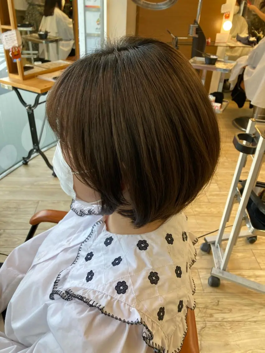 ショート カット waRin syamp&headのヘアスタイル