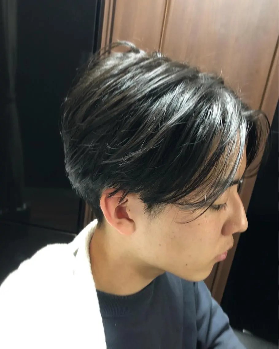 ミディアム 【パーマ指名No1】 浅野空人のヘアスタイル