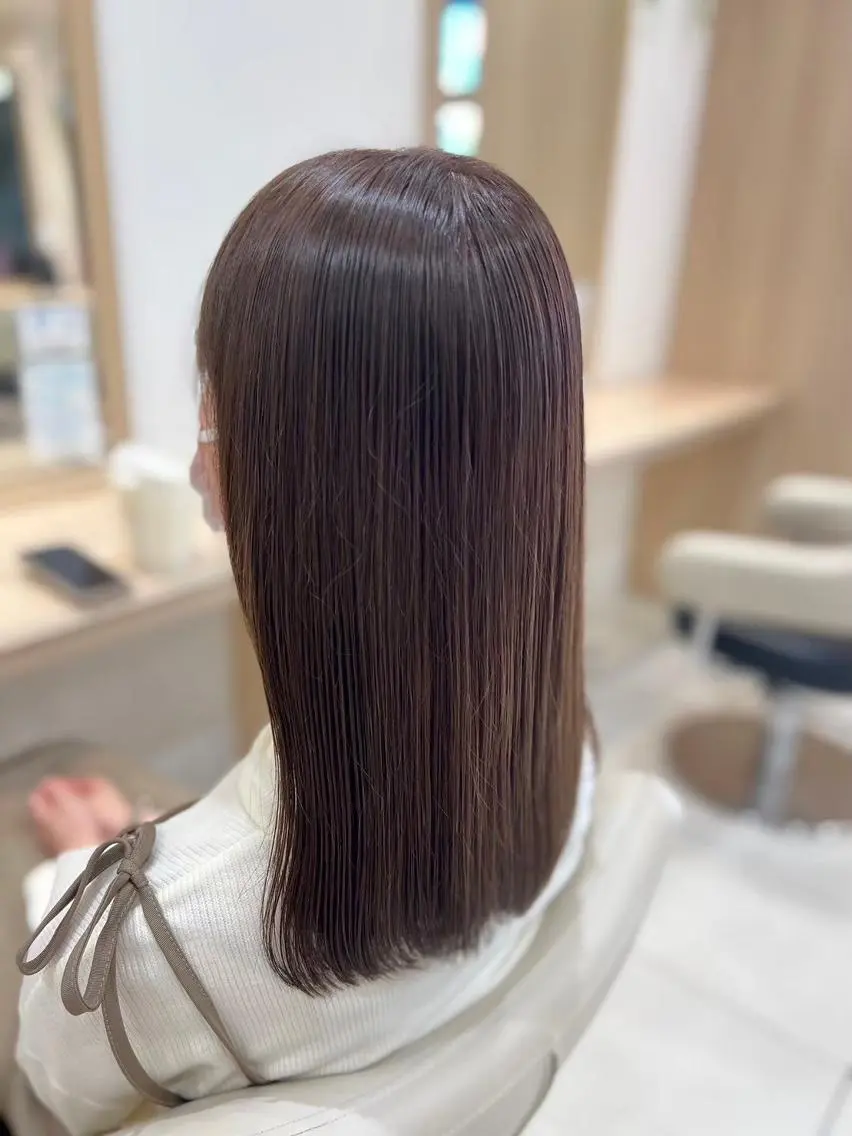 ロング ヘアカラー 艶髪カラー 矯正 モデル募集/Aoiのヘアスタイル