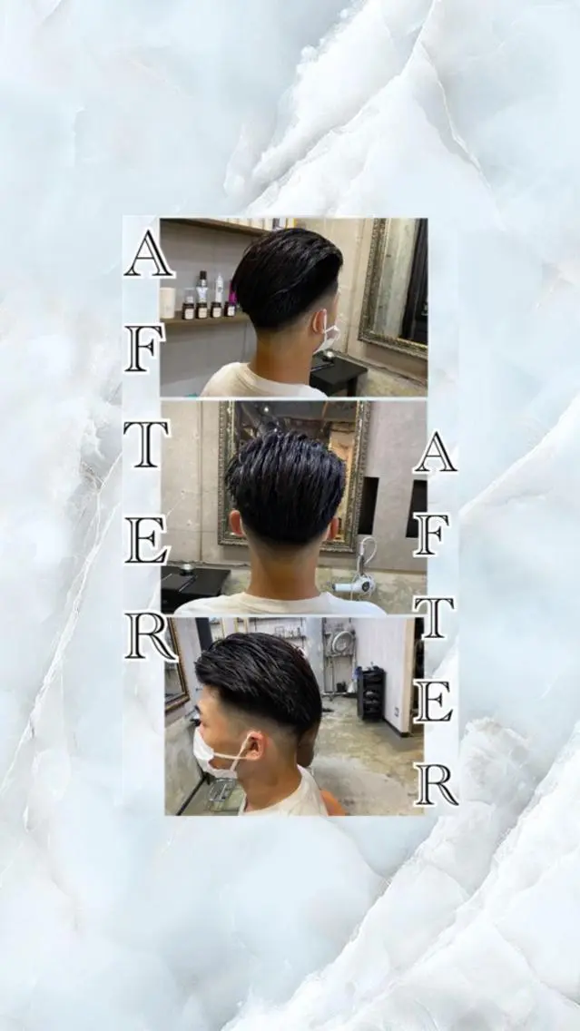 ショート メンズ 勝河 怜楊のヘアスタイル