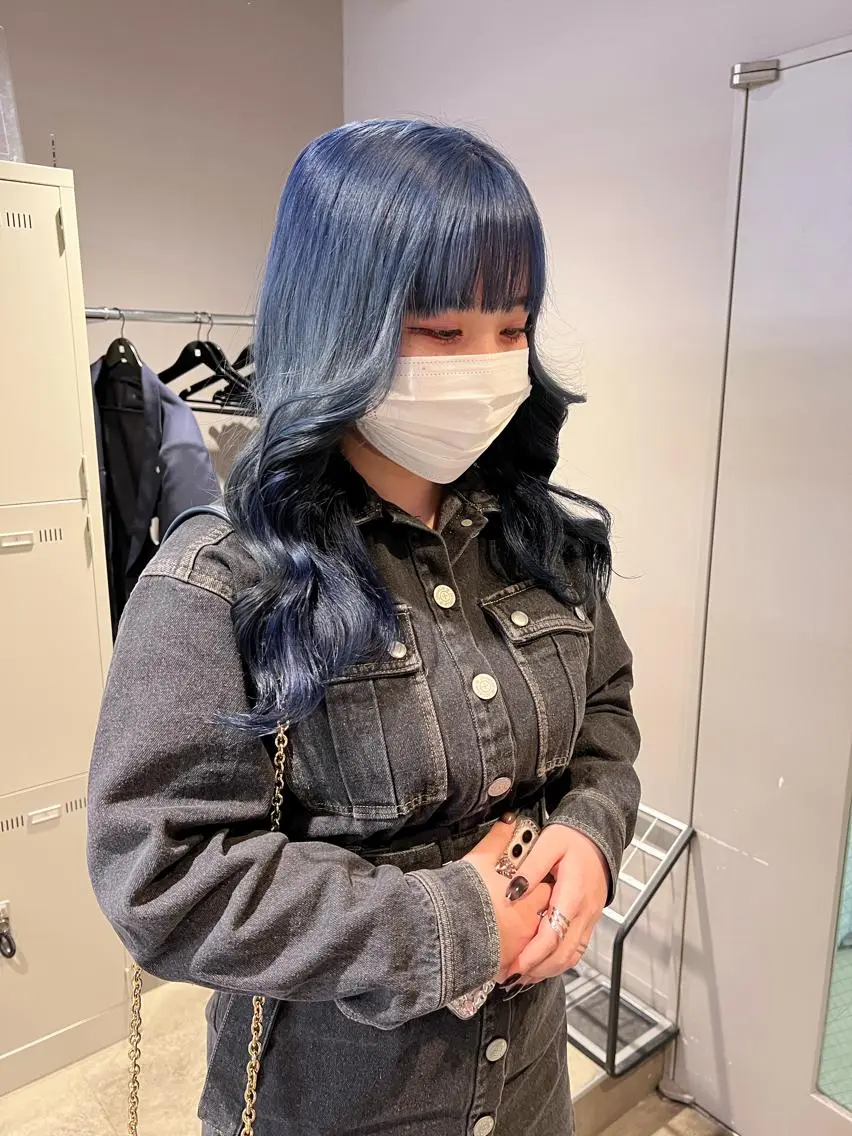 ショート カラー ヘアアレンジ 🩵 JURI🩵のヘアスタイル