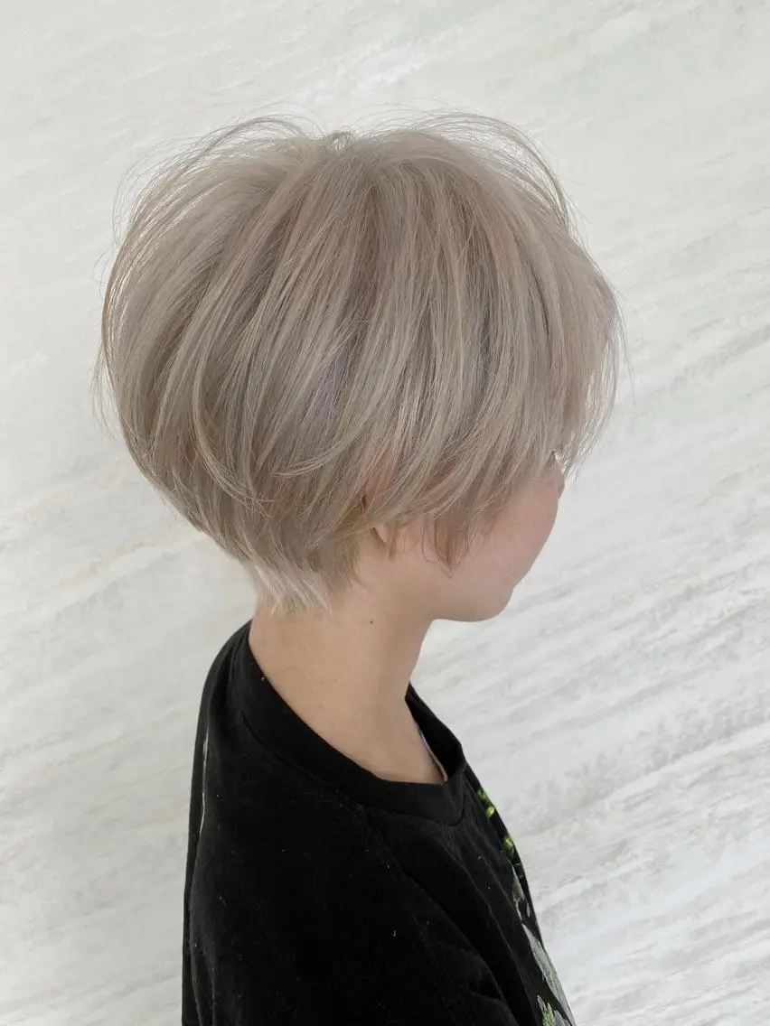 ショート カット ヘアカラー トリートメント ショート＆ボブ ヒロシのヘアスタイル
