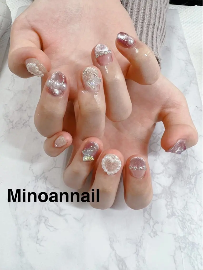 ネイル 美ノ庵ネイルサロン メトロポリタン前店のネイルデザイン