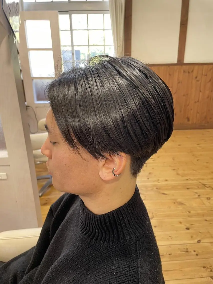 メンズ ショート カット 毛戸 敦也のヘアスタイル