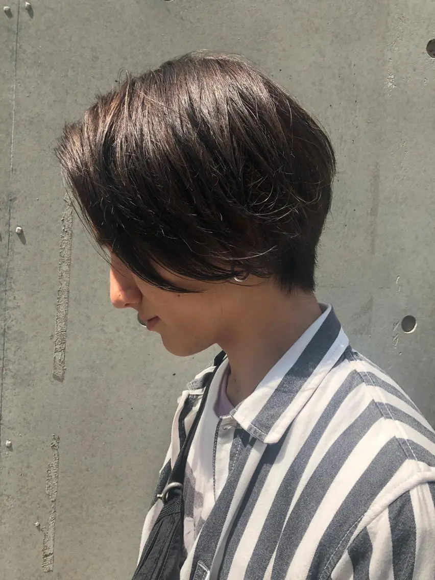 ショート カラー メンズ キッズ 眠れるヘッドスパ✨ chacoのヘアスタイル