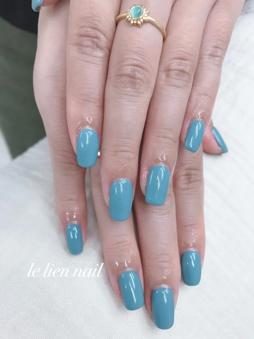 ショート le lien nailのネイルデザイン