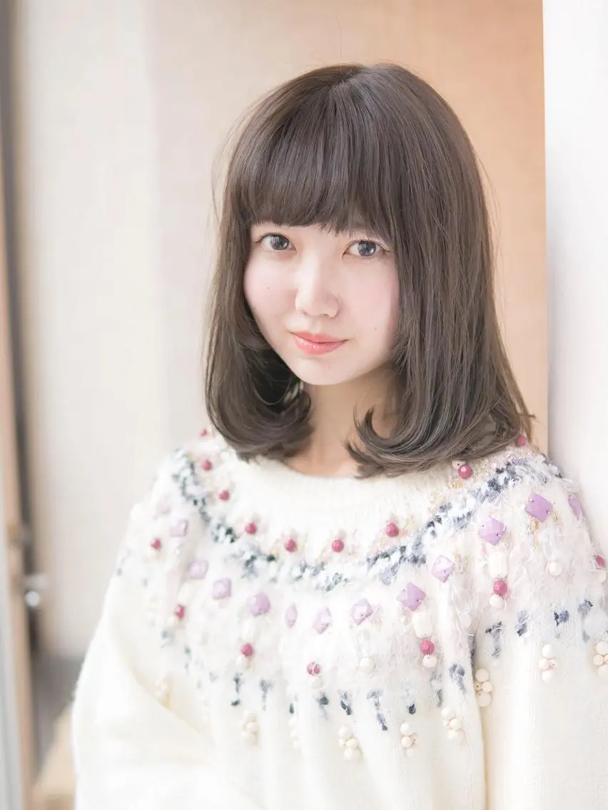 ミディアム 永野 良一のヘアスタイル