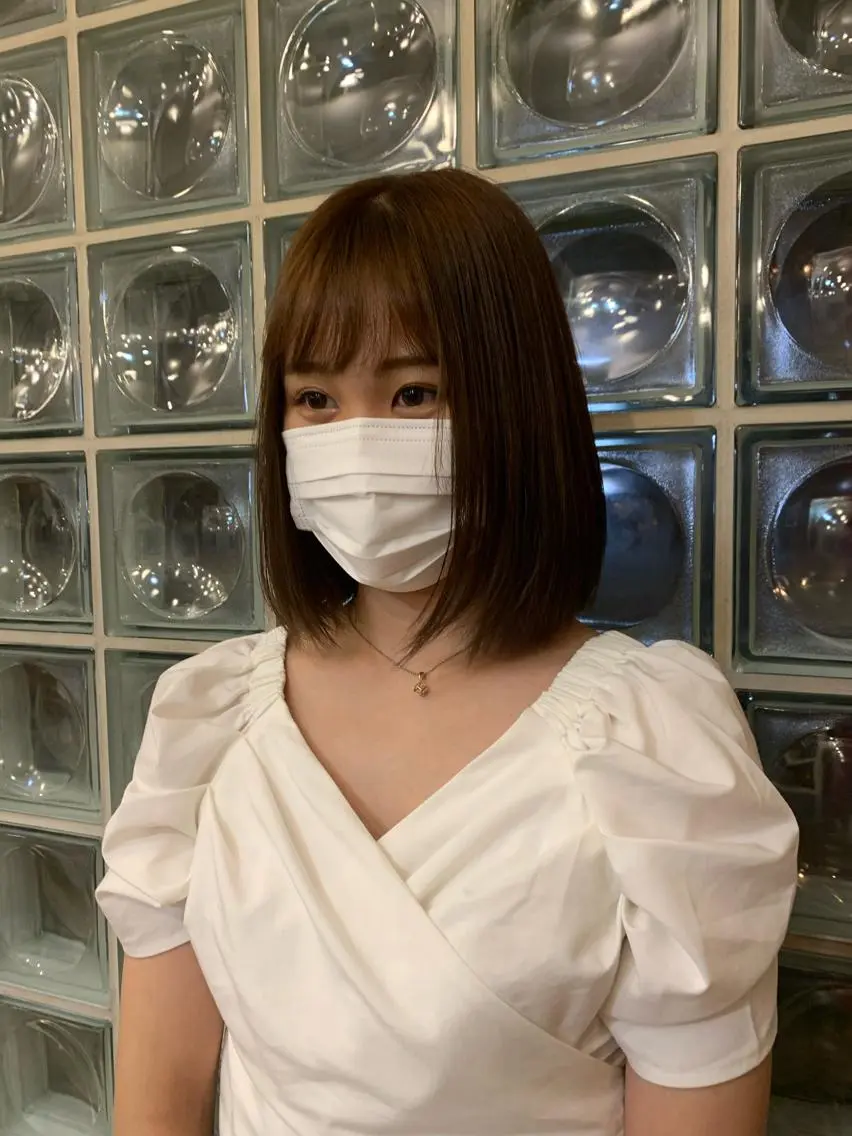 ミディアム ヘアカラー 小島 颯太のヘアスタイル