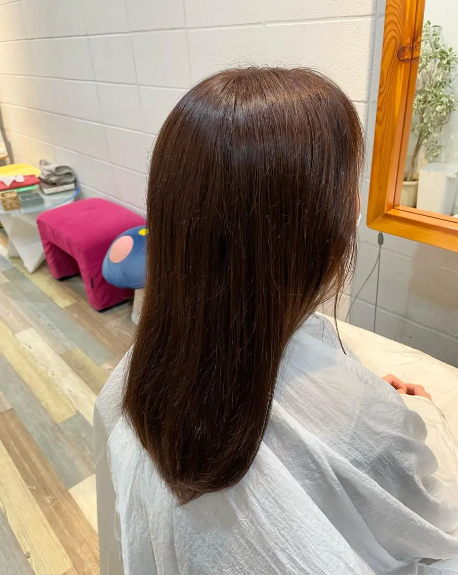 カラー 堀越 みなみのヘアスタイル